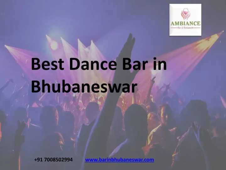 best dance bar in bhubaneswar
