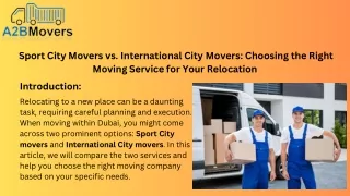 _Sport City Movers vs. International City Movers Choosing the Right Moving Service for Your Relocation