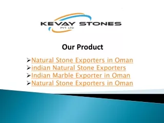 our product