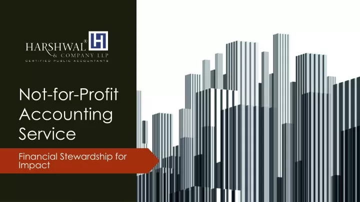 not for profit accounting service