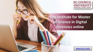 Top Institute for Master of Science in Digital Forensics online - ECCU.EDU