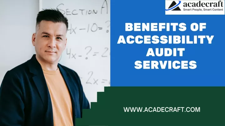 benefits of accessibility audit services