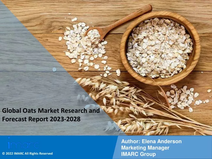 global oats market research and forecast report
