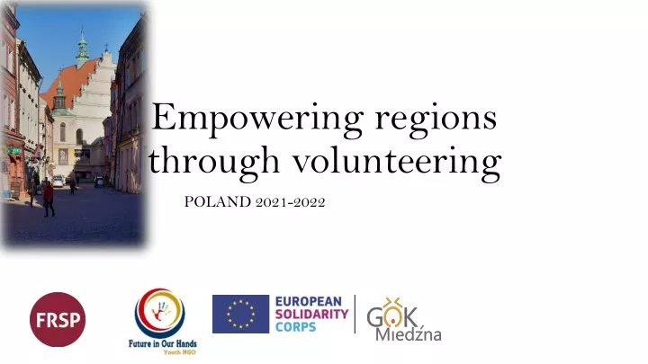 empowering regions through volunteering