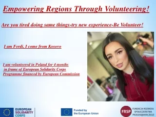 empowering regions through volunteering