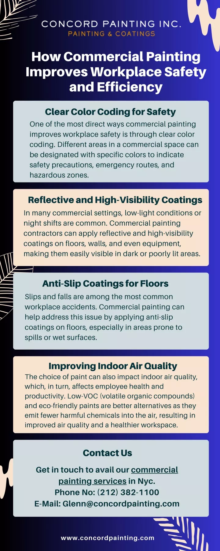 how commercial painting improves workplace safety