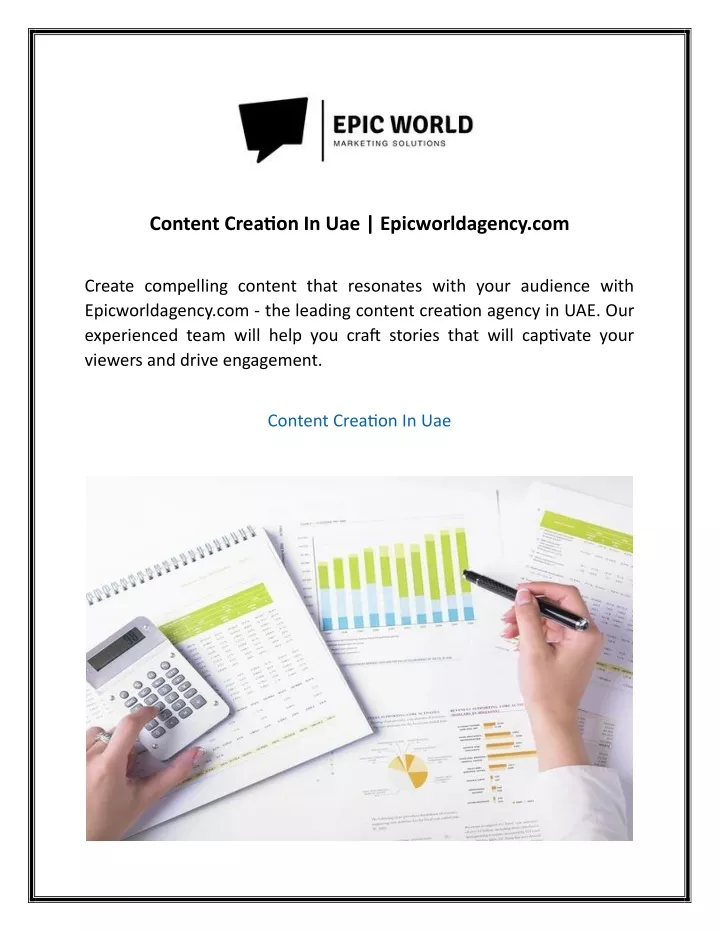 content creation in uae epicworldagency com