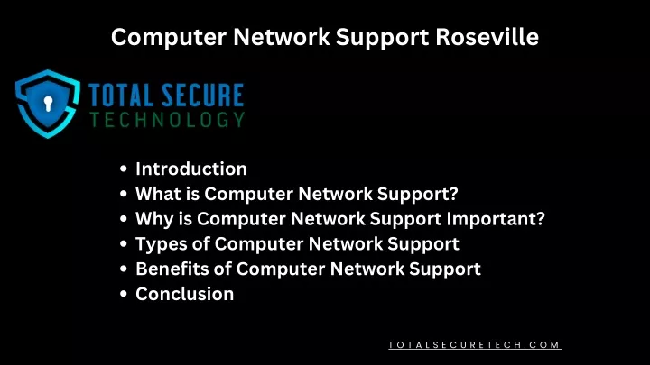 computer network support roseville