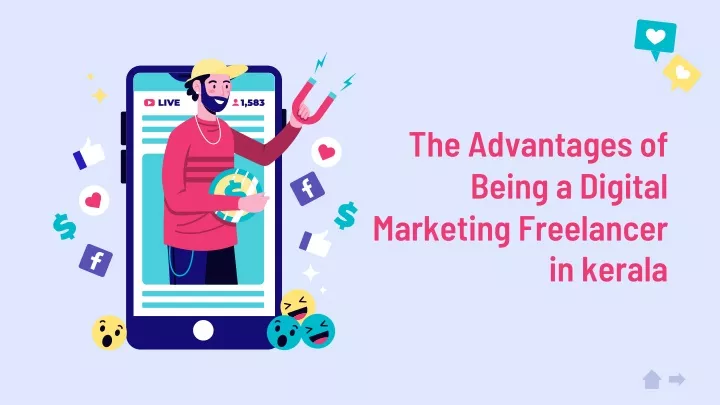 the advantages of being a digital marketing freelancer in kerala