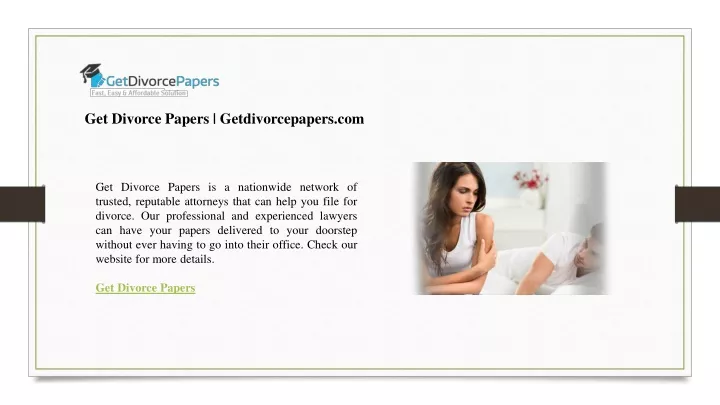 get divorce papers getdivorcepapers com