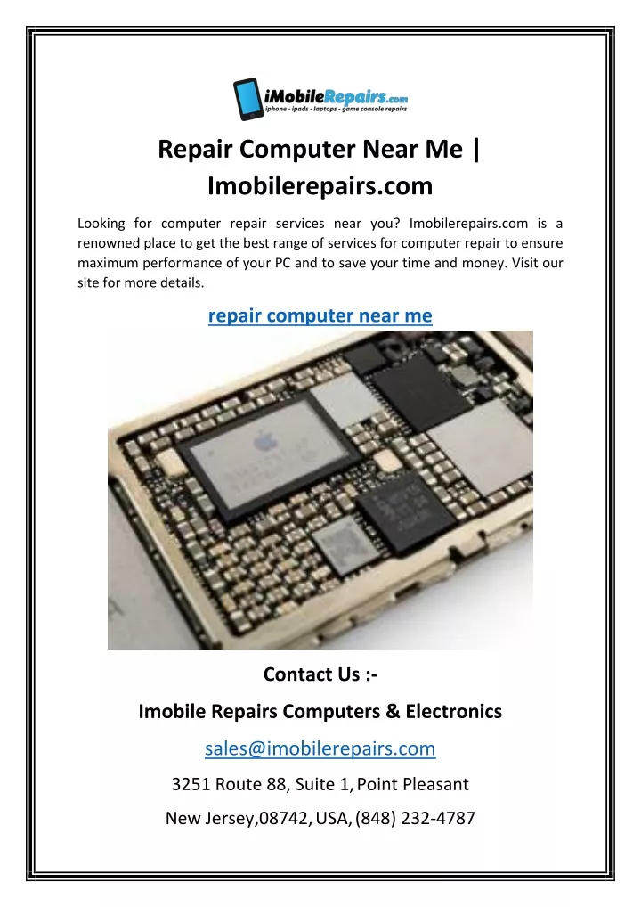 repair computer near me imobilerepairs com