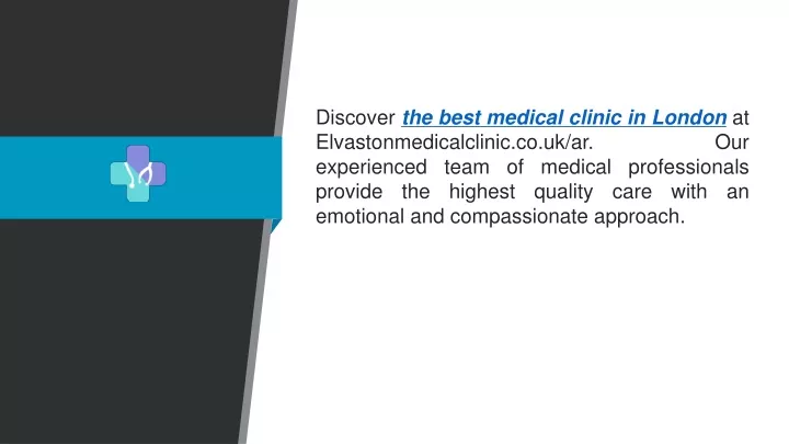 discover the best medical clinic in london