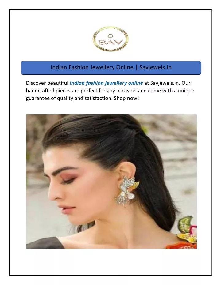 indian fashion jewellery online savjewels in