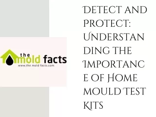 Detect and Protect: Understanding the Importance of Home mould Test Kits