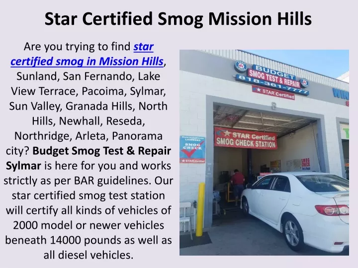 star certified smog mission hills
