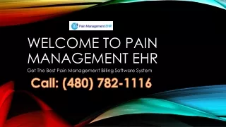 Pain Management Billing Software System Online