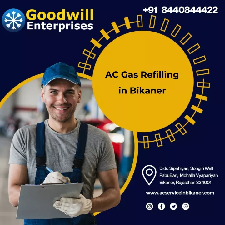 ac gas refilling