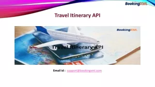 Travel Itinerary API