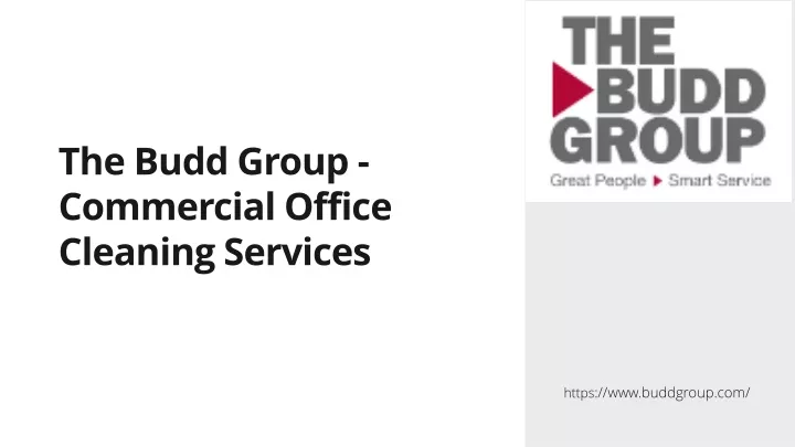 the budd group commercial office cleaning services