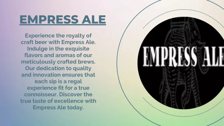 empress ale