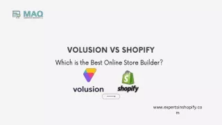 Shopify vs Volusion