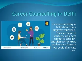 Career counseling in delhi