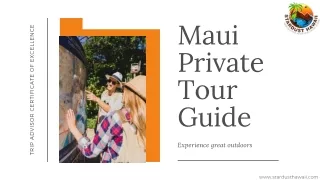 Explore Maui With Private Tour Guide | Stardust Hawaii