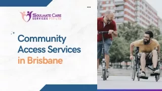 Community Access Services  in Brisbane