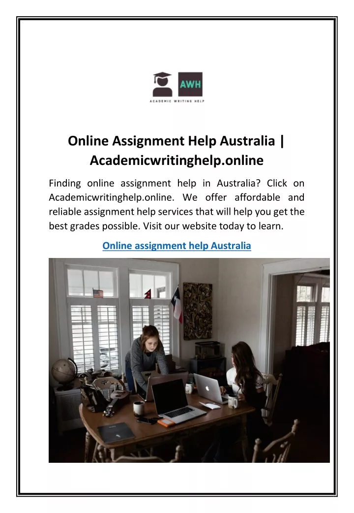 online assignment help australia