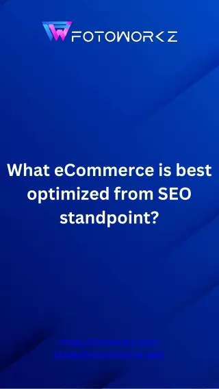What eCommerce is best optimized from SEO standpoint
