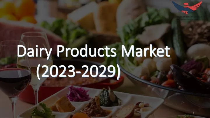 dairy products market 2023 2029