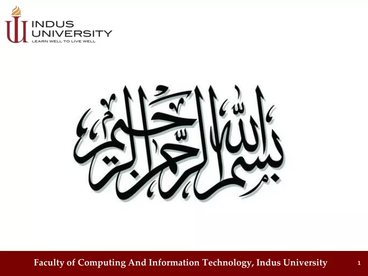faculty of computing and information technology
