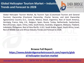 Global Helicopter Tourism Market