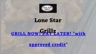 Custom pellet grills - Lone Star Grillz