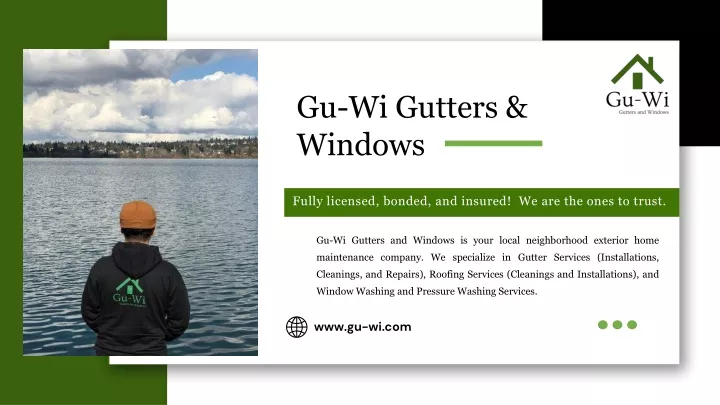 gu wi gutters windows