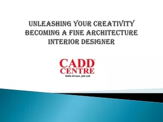 unleashing your creativity becoming a fine architecture interior designer