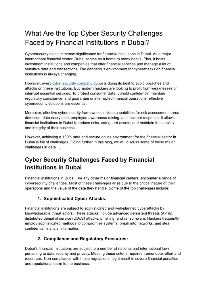 what are the top cyber security challenges faced