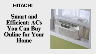 Smart and Efficient ACs You Can Buy Online for Your Home