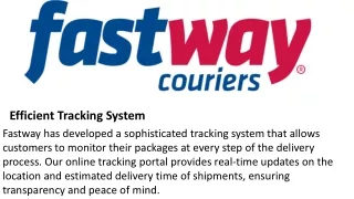 Fastway Tracking