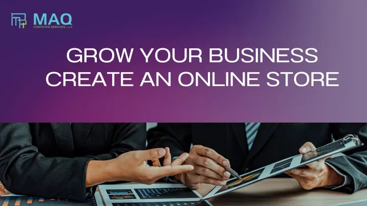 grow your business create an online store