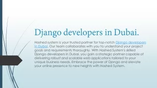 hashed system is your trusted partner