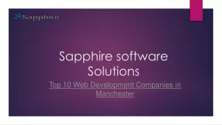 sapphire software solutions