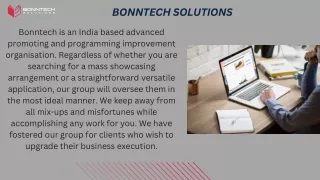 Best Courses Offered by Bonntech Solutions