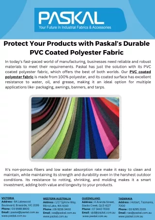 Protect Your Products with Paskal’s Durable PVC Coated Polyester Fabric (1) (1)