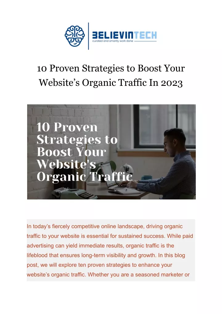 10 proven strategies to boost your website