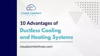 10 advantages of ductless cooling and heating
