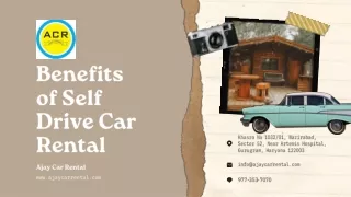 benefits of self drive car rental