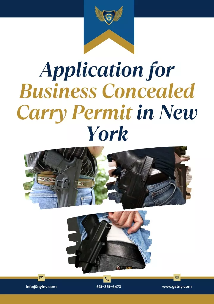 application for business concealed carry permit