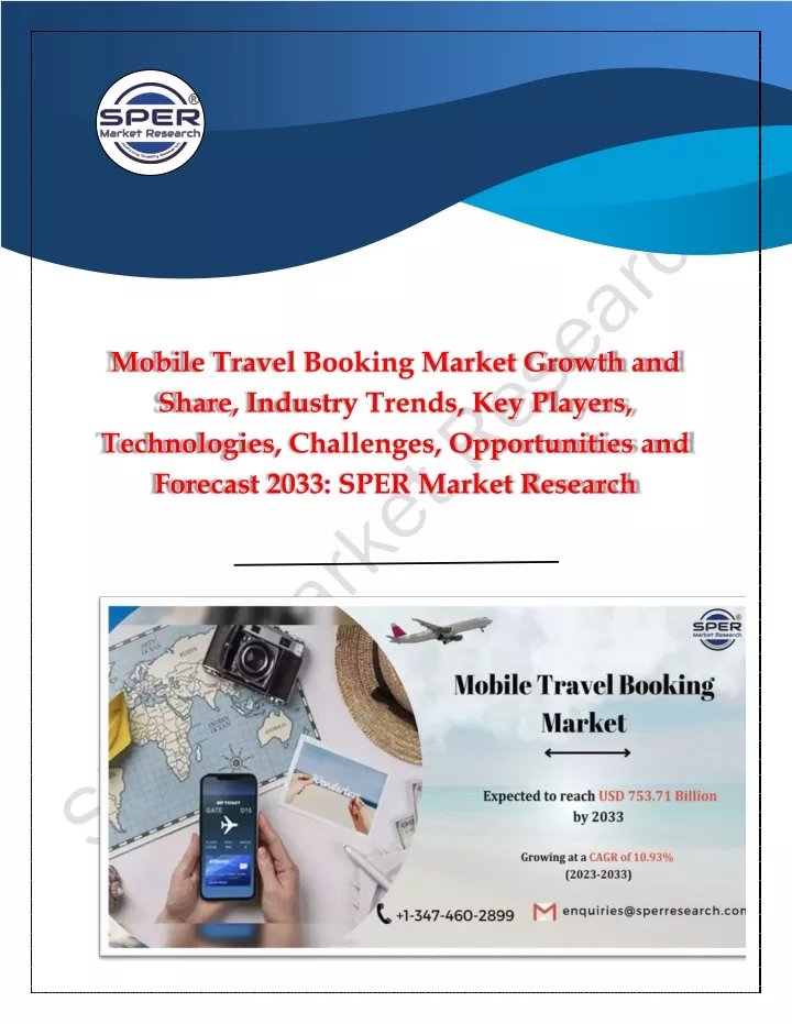 mobile travel booking market growth and share
