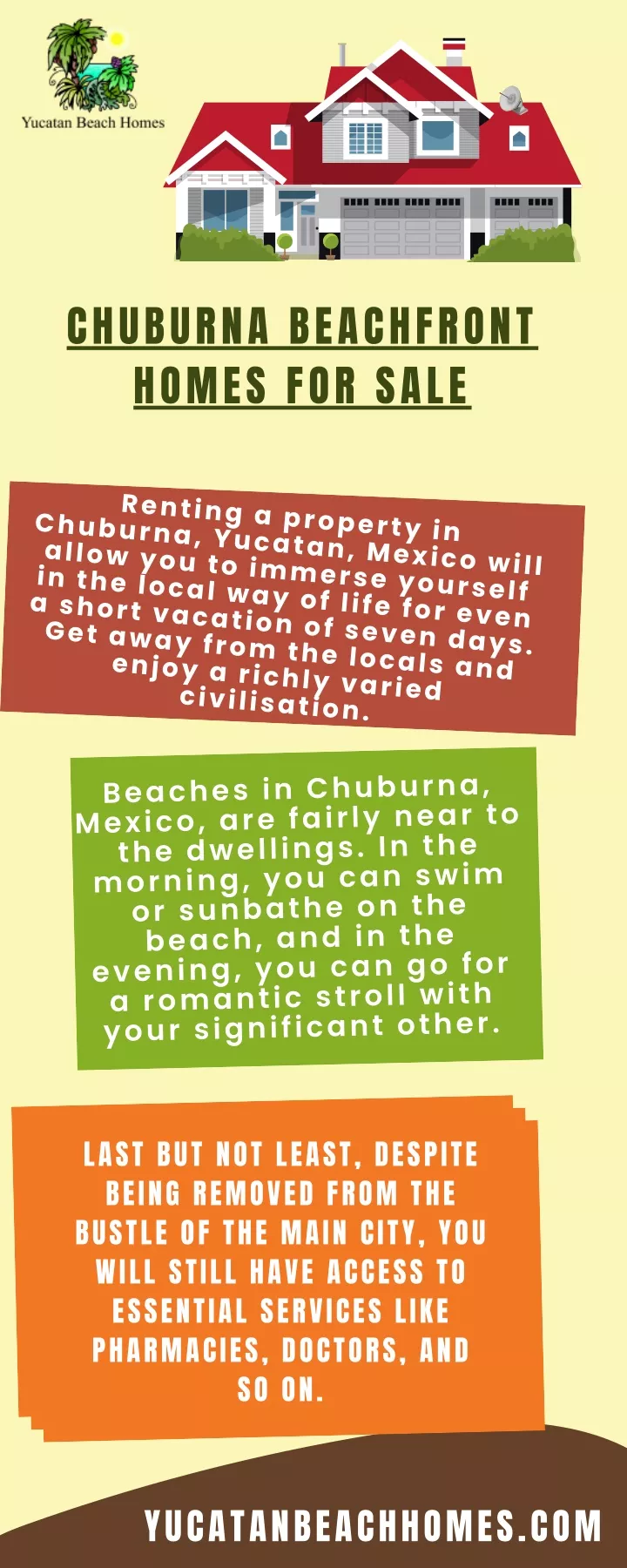 chuburna beachfront homes for sale